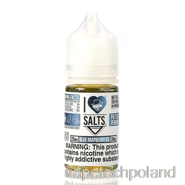 Vape Shop Warszawa Blue Malinowy Lód - Kocham Sole - 30ml 25mg